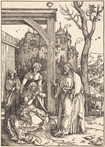 Christ Taking Leave from His Mother by Albrecht Dürer