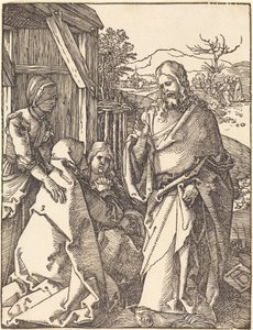 Christ Taking Leave from His Mother by Albrecht Dürer