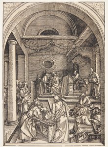 Christ among the Doctors by Albrecht Dürer