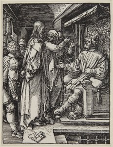 Christ before Herod by Albrecht Dürer