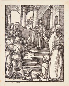 Christ before Pilate by Albrecht Dürer