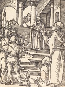 Christ before Pilate, probably c. 1509-1510 by Albrecht Dürer