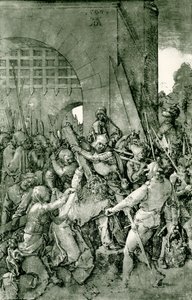 Christ Falls Under the Cross by Albrecht Dürer