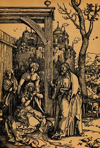 Christ Taking Leave of His Mother by Albrecht Dürer