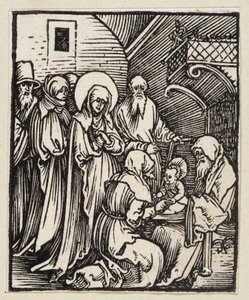 Circumcision of Christ (43 Religious Themes) by Albrecht Dürer