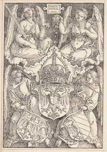 Coat-of-Arms of the Empire and the City of Nuremberg by Albrecht Dürer