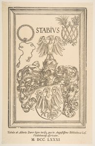 Coat-of-Arms of Johan Stabius by Albrecht Dürer
