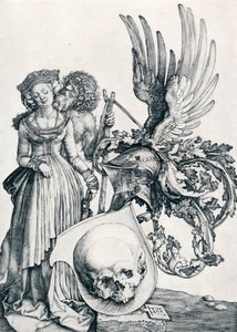 Coat of Arms with a Skull, 1503 1906 by Albrecht Dürer