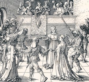 Dance by Torchlight, Augsburg, 1516 1906