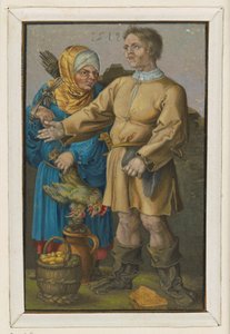 The Peasant Couple at the Market by Albrecht Dürer