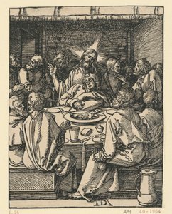The Last Supper (Small Passion) by Albrecht Dürer