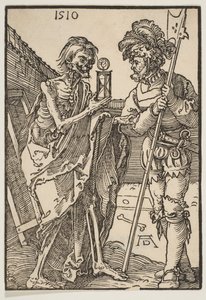 Death and the Lansquenet by Albrecht Dürer