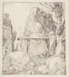 St. Jerome by a Pollarded Willow