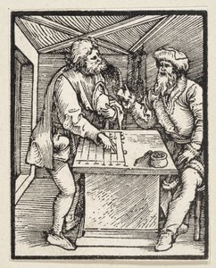 The Rich Man and His Steward (from: Postilla, 43 Woodcuts) by Albrecht Dürer
