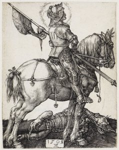 Saint George on Horseback by Albrecht Dürer