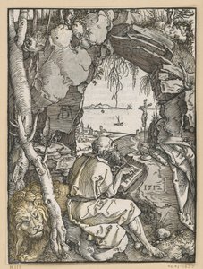 Saint Jerome in the Cave by Albrecht Dürer