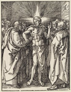 The Doubting Thomas by Albrecht Dürer