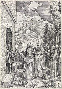 The Visitation by Albrecht Dürer