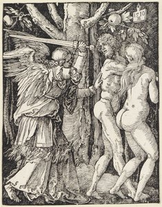 The Expulsion from Paradise by Albrecht Dürer