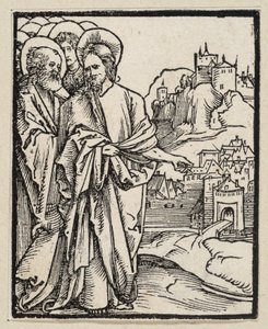 The Prophecy of the Destruction of Jerusalem (from: Postilla, 43 Woodcuts) by Albrecht Dürer