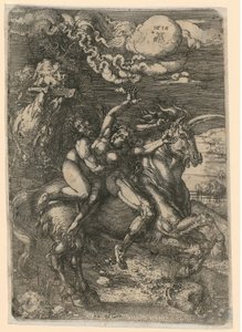Abduction on the Unicorn by Albrecht Dürer