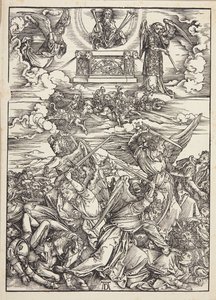Four Avenging Angels of Euphrates by Albrecht Dürer