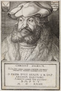 Frederick the Wise, Elector of Saxony by Albrecht Dürer