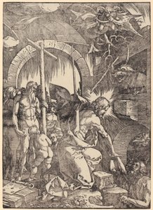 Scourging of Christ, Plate 5 of the Series "The Great Passion" by Albrecht Dürer