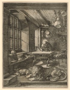 Saint Jerome in His Study by Albrecht Dürer