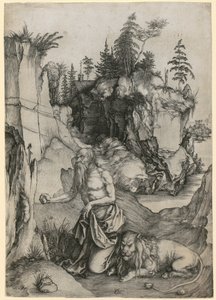 Saint Jerome in the Desert by Albrecht Dürer