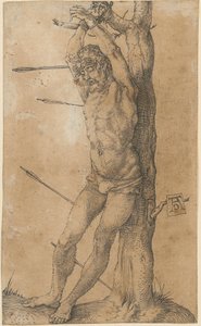 Saint Sebastian at the Tree by Albrecht Dürer