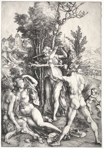 Hercules at the Crossroad by Albrecht Dürer