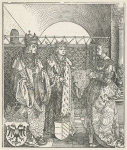 The Spanish Marriage: Philip the Handsome Marries Joanna of Castile by Albrecht Dürer