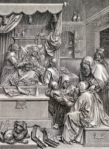 High Relief Sculpture of the Birth of St John, 1855