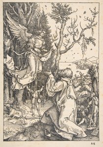 Joachim and the Angel, from "The Life of the Virgin" by Albrecht Dürer