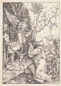 Joachim and the Angel by Albrecht Dürer
