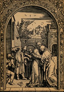 Joachim and Anna by Albrecht Dürer