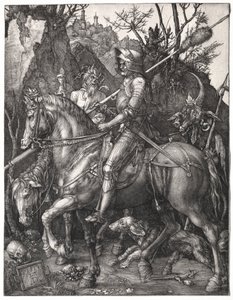 Knight, Death, and the Devil, 1513 by Albrecht Dürer