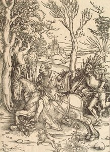 Knight and Lansquenet, c1497