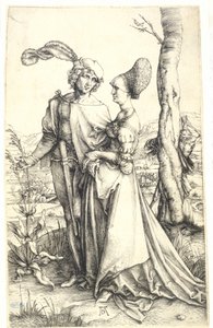 The Promenade (Bartsch 94) by Albrecht Dürer