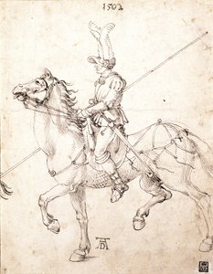 Lancer on Horseback by Albrecht Dürer