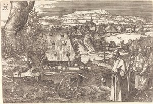 Landscape with a Cannon, 1518 by Albrecht Dürer