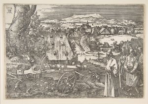 Landscape with a Cannon by Albrecht Dürer