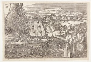 Landscape with Cannon by Albrecht Dürer