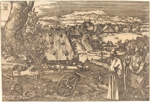 Landscape with the Cannon by Albrecht Dürer
