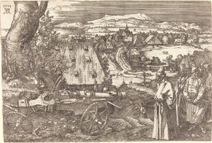 Landscape with the Cannon by Albrecht Dürer