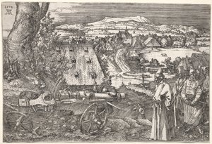 Landscape with the Cannon by Albrecht Dürer