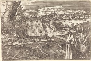 Landscape with the Cannon by Albrecht Dürer