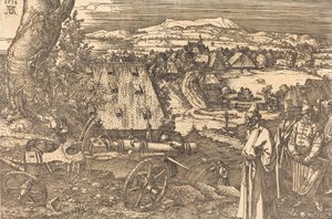 Landscape with the Cannon, 1518 by Albrecht Dürer