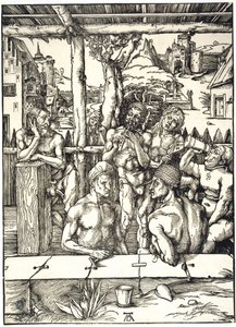 The Bath (Bartsch 128) by Albrecht Dürer